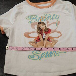 Britney Spears Crop Top Ladies Size Medium